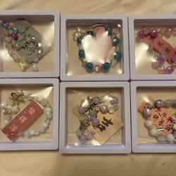 Crystal Beaded Bracelets for girls 