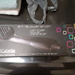 Hair Dryer Styler And Detangler