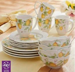 Princess House Vajilla Limoncello