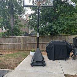 Spalding 11 Foot Adjustable Basketball Hoop
