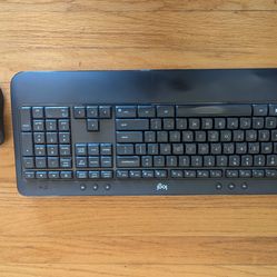 Logitech wireless keyboard (K540) and mouse (M310) combo