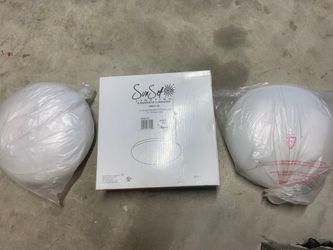 Acrylic Mushroom Ceiling Light 3 Of Them For 30$