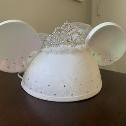 Authentic Disney Wedding Minnie Mouse Ears Bridal Shower