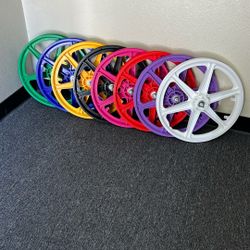 20” 6 Spoke Mag Wheels Brand New $105 A Pair