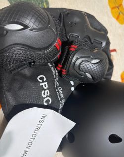 Protective Gear Set with Knee and Elbow Pads