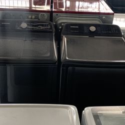 Samsung Top Loader Glass Top Washer And Dryer Set