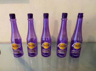 LA Lakers NBA  Back to Back 16x Champions Purple Bottle
