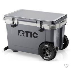 RTIC Outdoors 52qt Ultra-Light Wheeled Hard Sided Cooler - Gray
