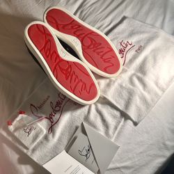	•	“Authentic Christian Louboutin Red Bottoms – Men’s Size 42 Or 8.5 Us