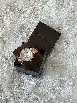 Mk Rose Gold Watch