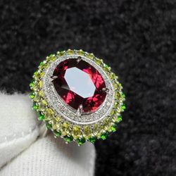 Rainbow’s Jewelry Necklace And Rings 