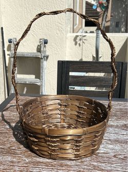 Wicker Round Basket