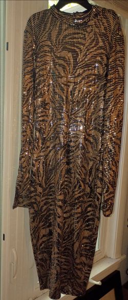 Sexy sequin dress