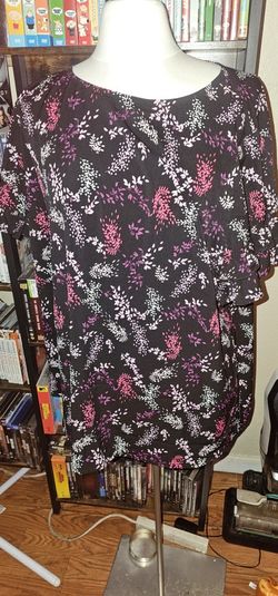 Layne Bryant  - Floral Blouse, Size 22