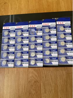 CR1632 Coin Batteries