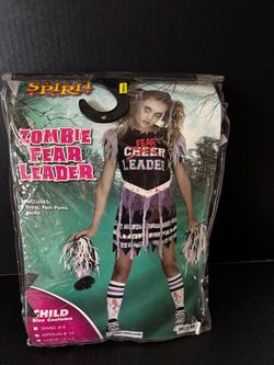 Girls Zombie (Fear)Cheerleader Costume