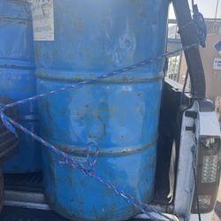 2 ….. 55 Gal Drums For Free 