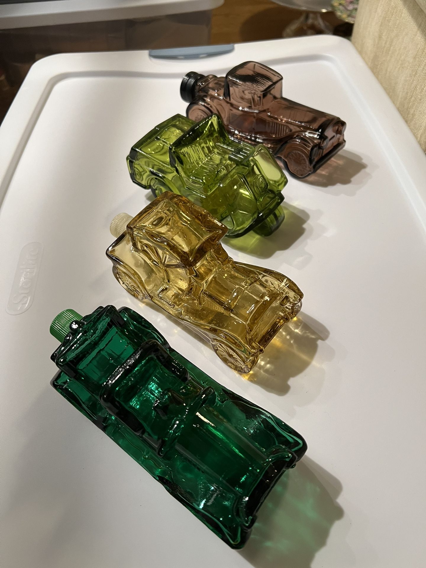 Vintage Avon Glass Cologne & After Shave Bottles