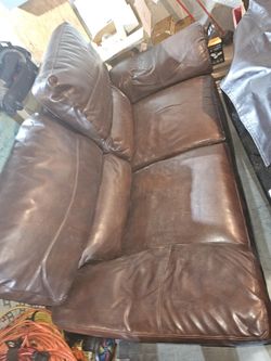 Leather Couch