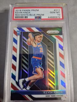 2018 rookie card kevin Knox psa 10