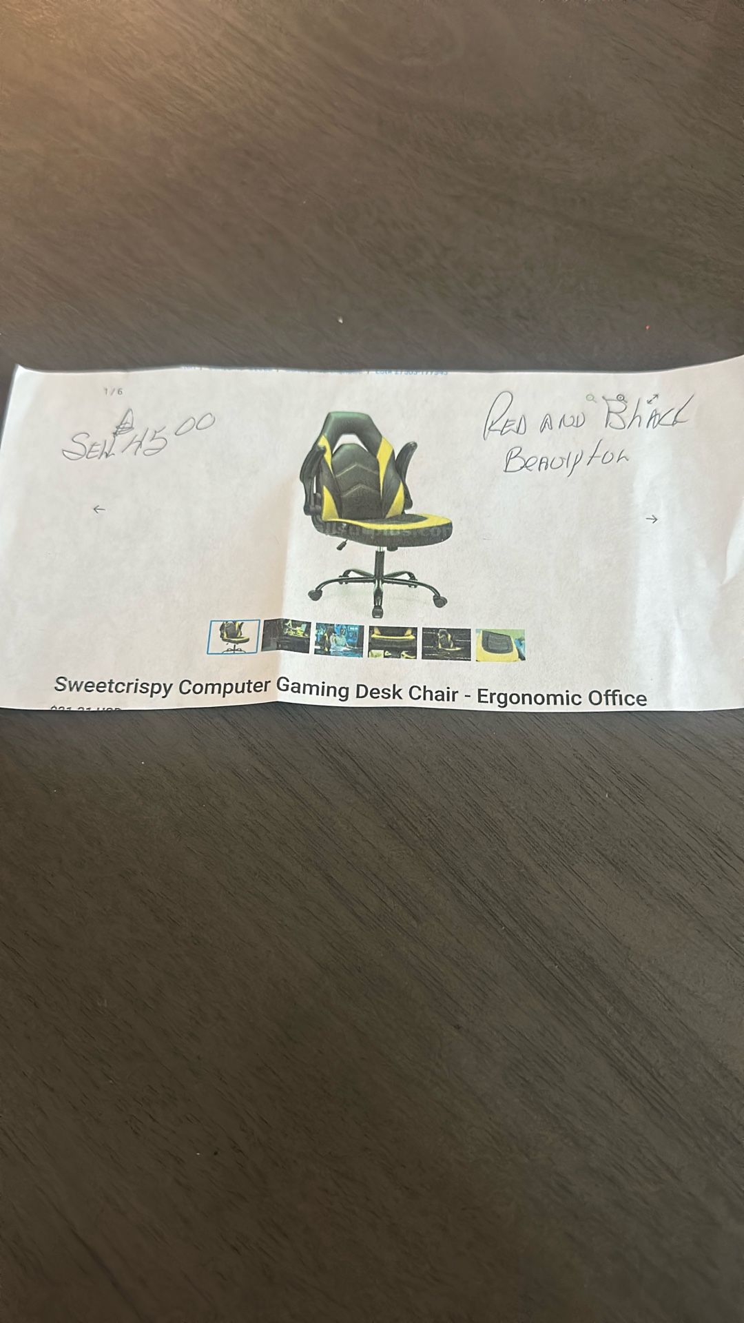 Computer Gaming Chair