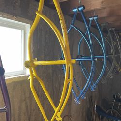 Schwinn stingray frames from the 70s and 80s