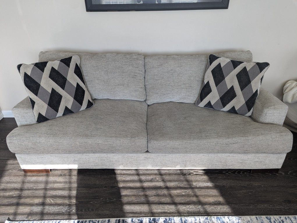 Couch with Pillows