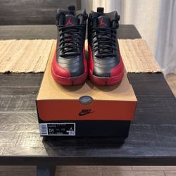 Jordan 12 Retro Flu Game Size 5.5Y / 7 Women’s