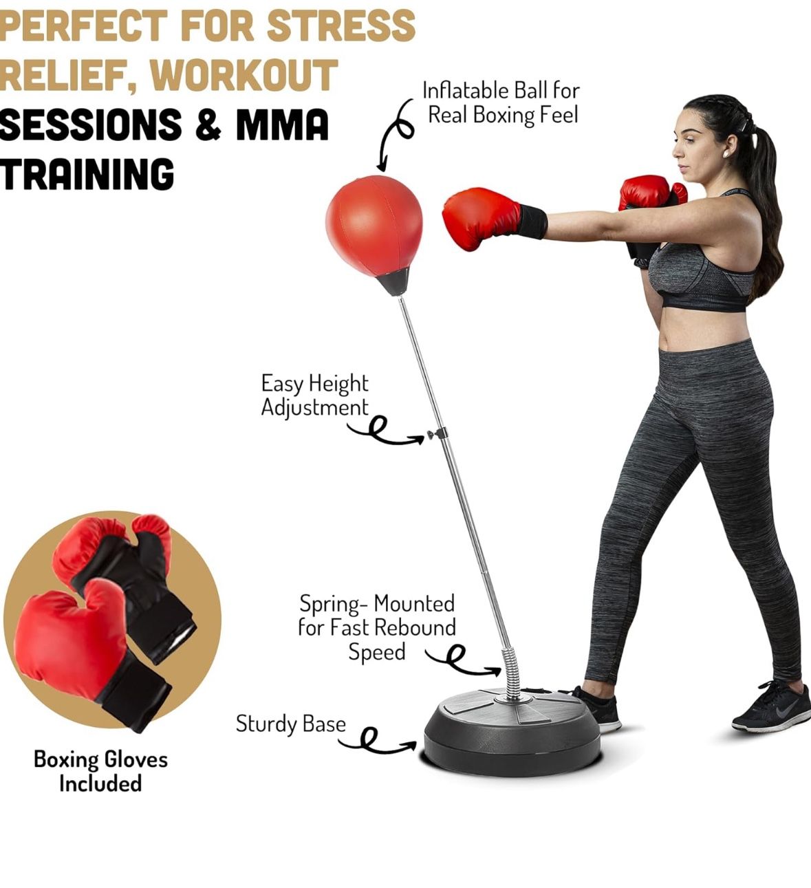 Punching Bag w/ Stand