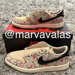 Jordan 1 Low X Rui Hachimura Oatmeal. Mens 9.5 Or 10