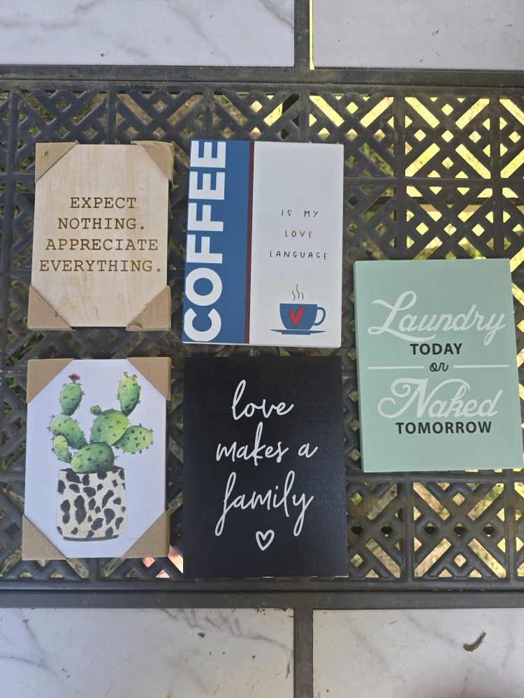 Table/wall Art Insperational