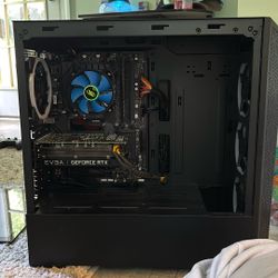 Cyber Power Pc GeForce RTX  Motherboard Has Five Fans And Has One Terabyte Of Storage
