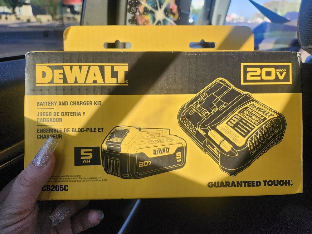 DeWalt Battery And Charger Kit