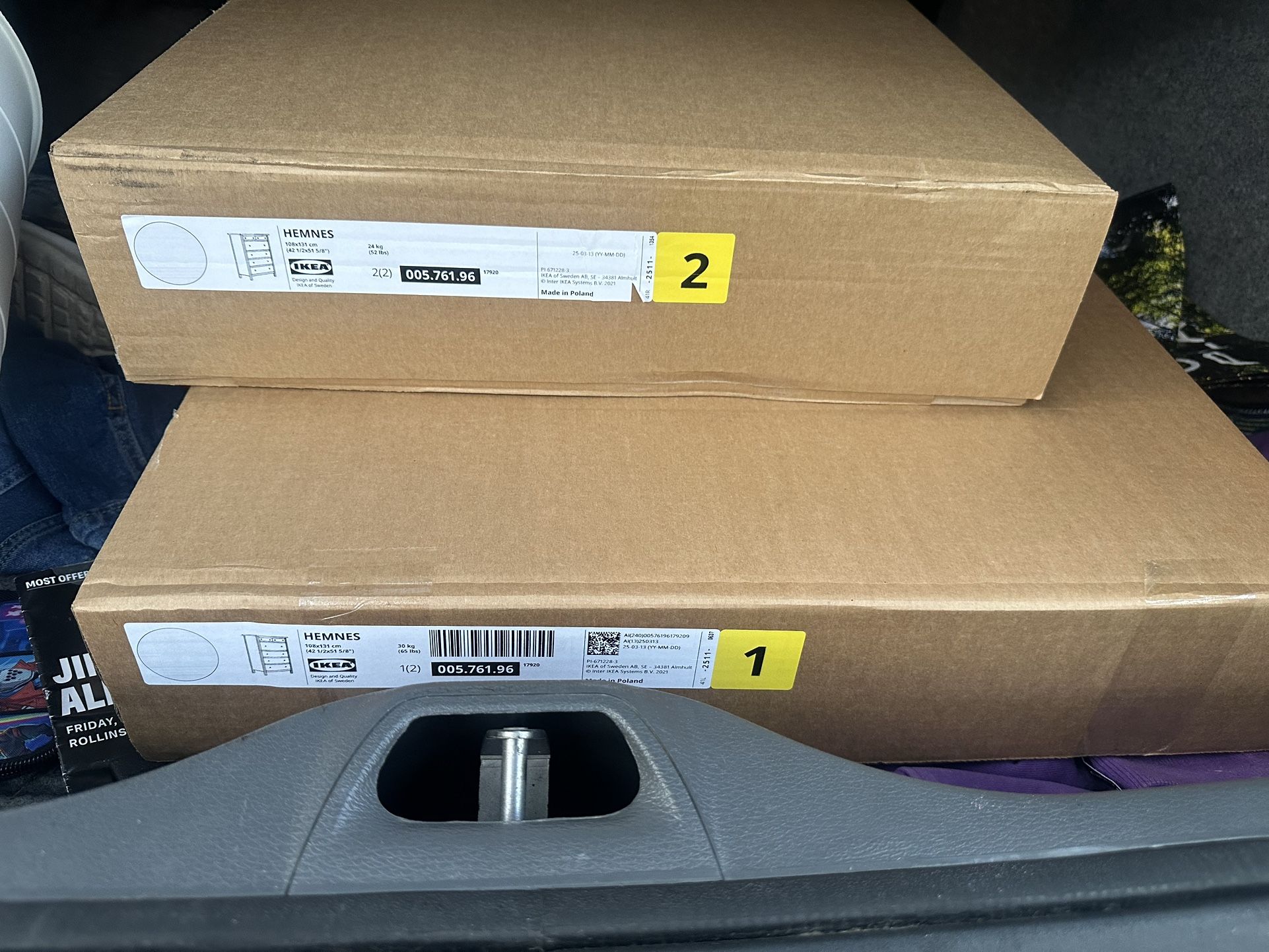 Ikea 6 Draw Hemnes