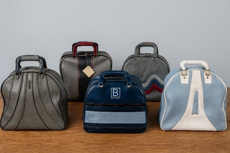 🎳 VINTAGE RETRO BOWLING BAGS – $15 Each / $65 All