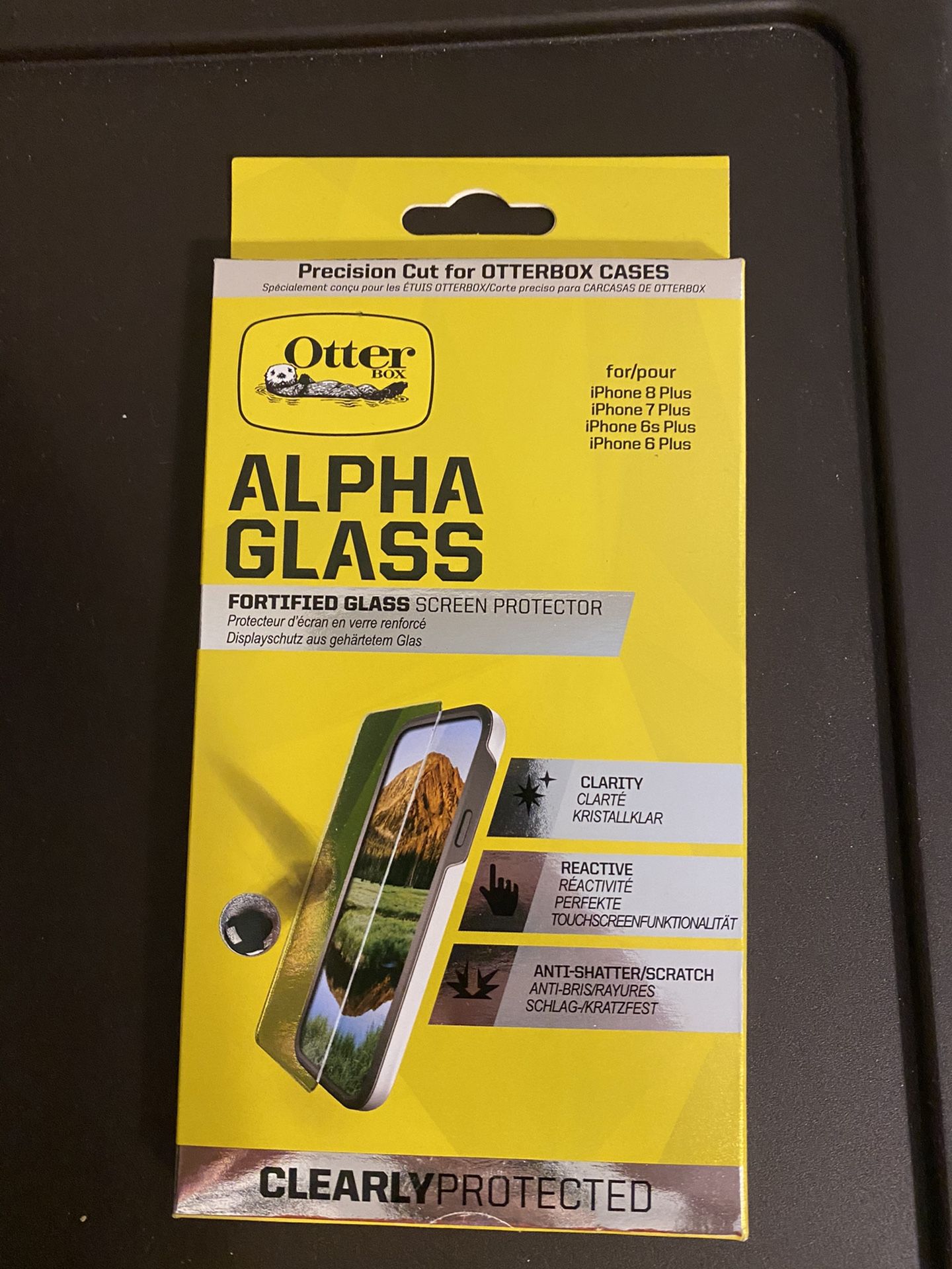 iPhone Screen Protector (Tempered/Fortified Glass) for 6+, 6s+, 7+, 8+