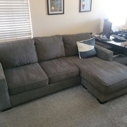 6ft L Couch Grey