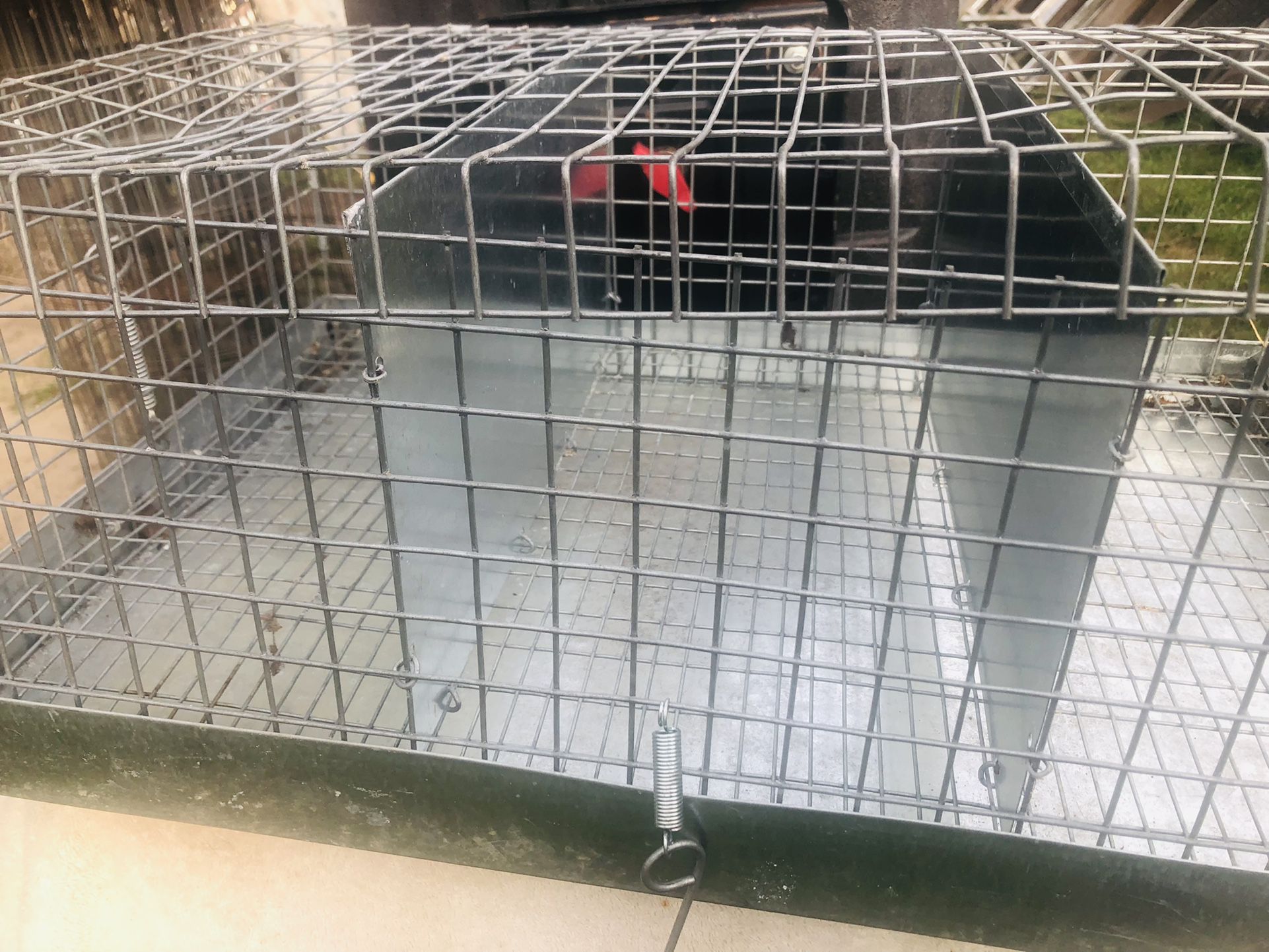 Pet Cage 24 inch  Three  8 inch  Compartments  