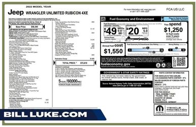 2022 Jeep Wrangler 4xe