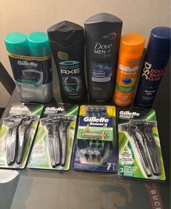 Gillette men’s razors
