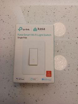 TP-Link Kasa Smart Wi-Fi Light Switch Single Pole