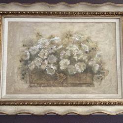 Painting by Cheri Blum: “White Floral Bouquet”