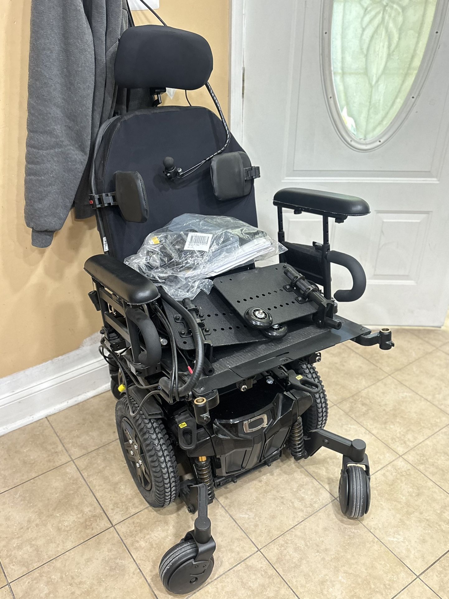 Electric Wheel Chair- Chin Controlled