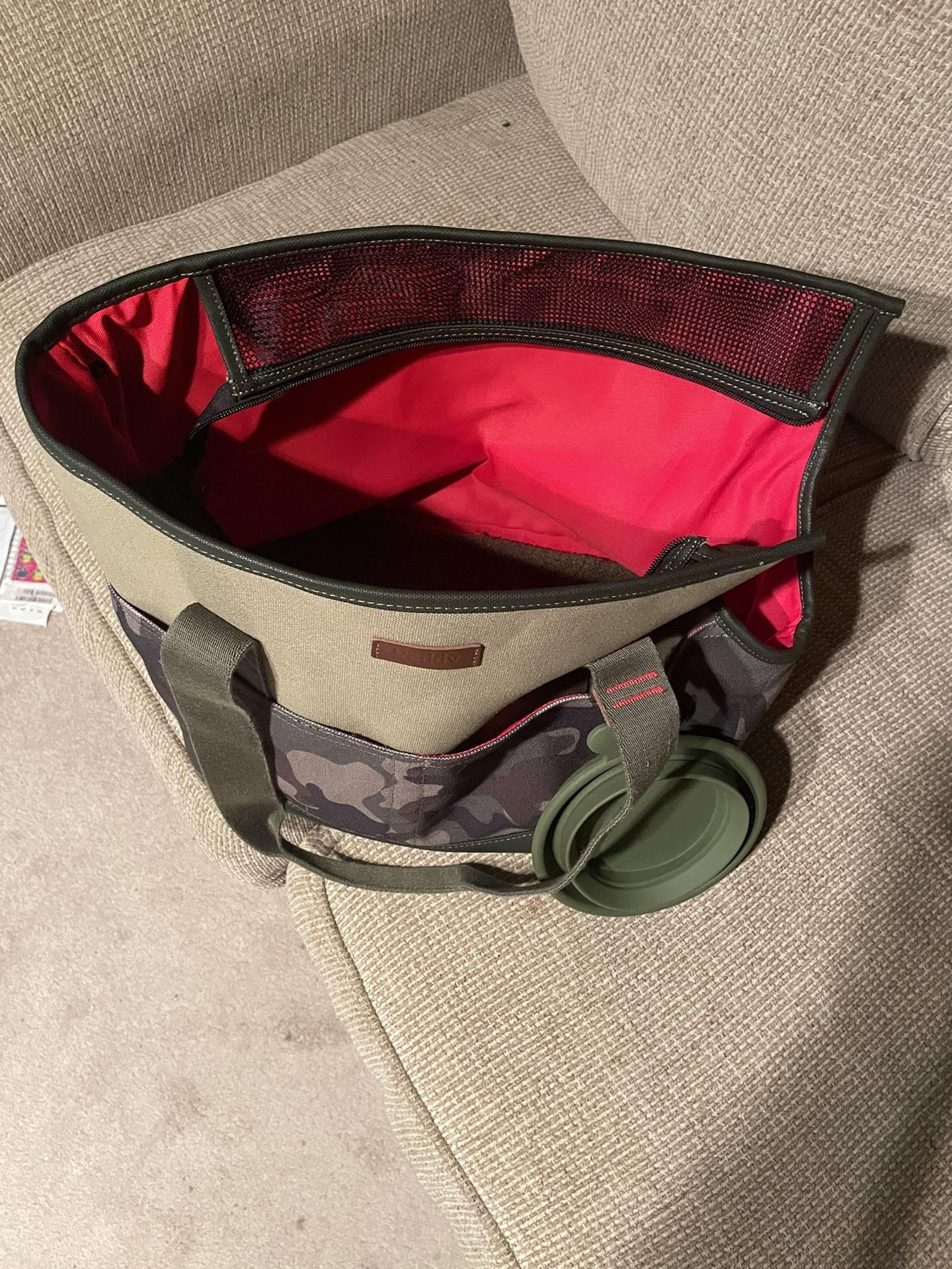 Reddy Dog Bag With Bowl