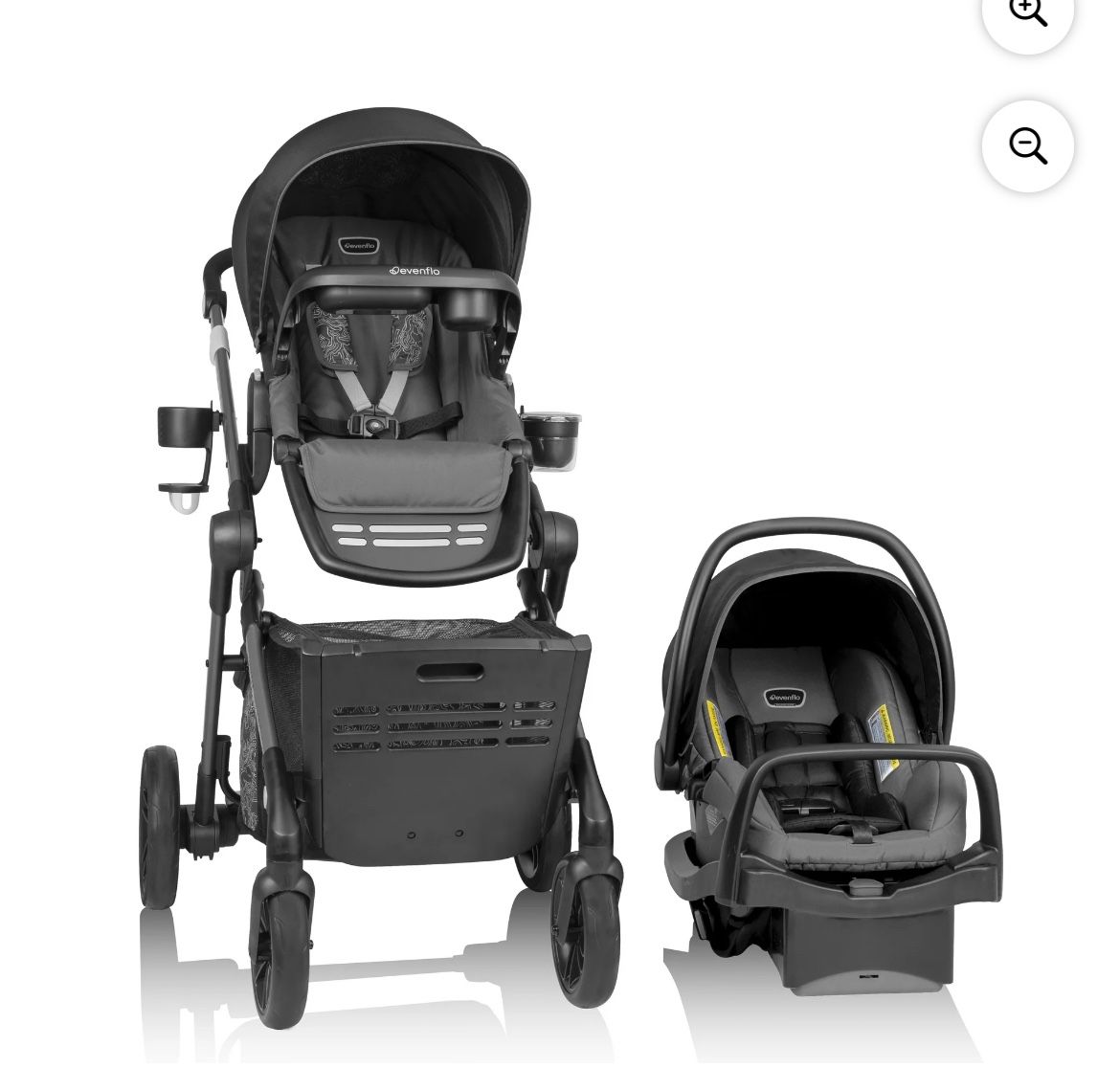 Dog And Baby Stroller