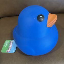 Sunny Days Jumbo Squeezy Duck –  Blue Squishy, Stress Relief Sensory Fun 