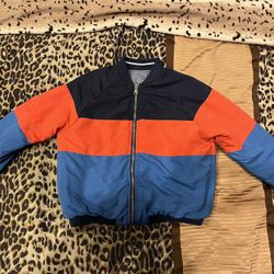Boys Reversible Bomber Jacket Rocket Sz 5T