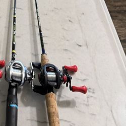Fishing Reel And Rod  Shimano, Abu Garcia
