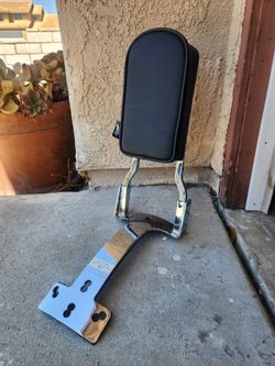 Motorcycle backrest