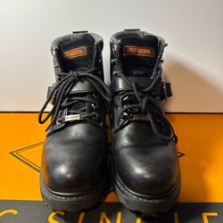 Womens Size 8 Harley Davidson 81024 Harness Riding Motorcycle Boots Size 9.5